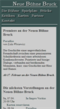 Mobile Screenshot of buehne-bruck.de