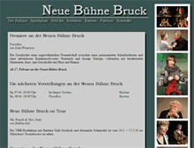 Tablet Screenshot of buehne-bruck.de